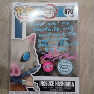 Funko Pop Inosuke Hashibira Flocked Special Edition